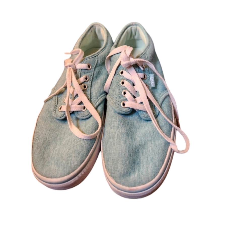 VANS Women’s Atwood Light Blue/Teal Casual Shoes Sneakers- Size 8.5 Women